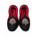 Embroidered Khussa - Cross Stitch Floral Gents