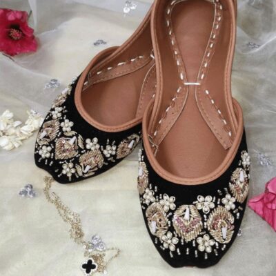 Embroidered Khussa - Gota Patti Ladies